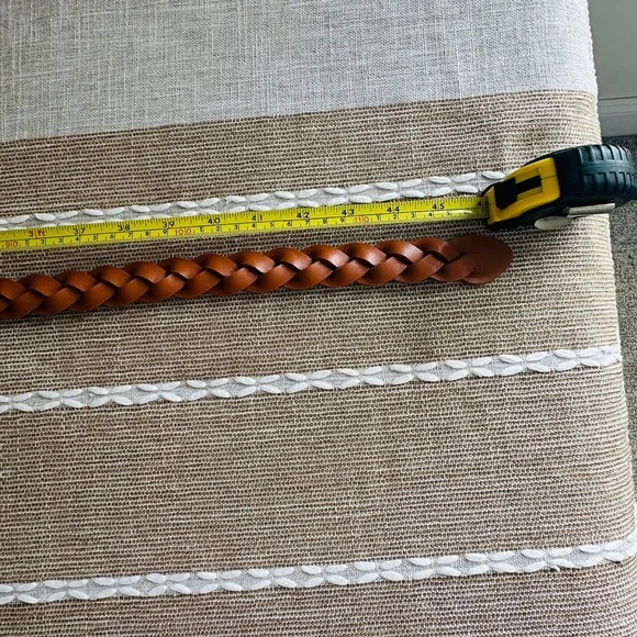 LOFT Brown Braided Belt - Picture 5 of 7